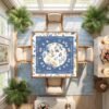 Bluebird Porcelain Garden