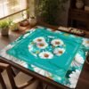 Turquoise Daisy Glow