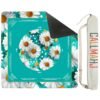 Turquoise Daisy Glow