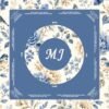 Bluebird Porcelain Garden